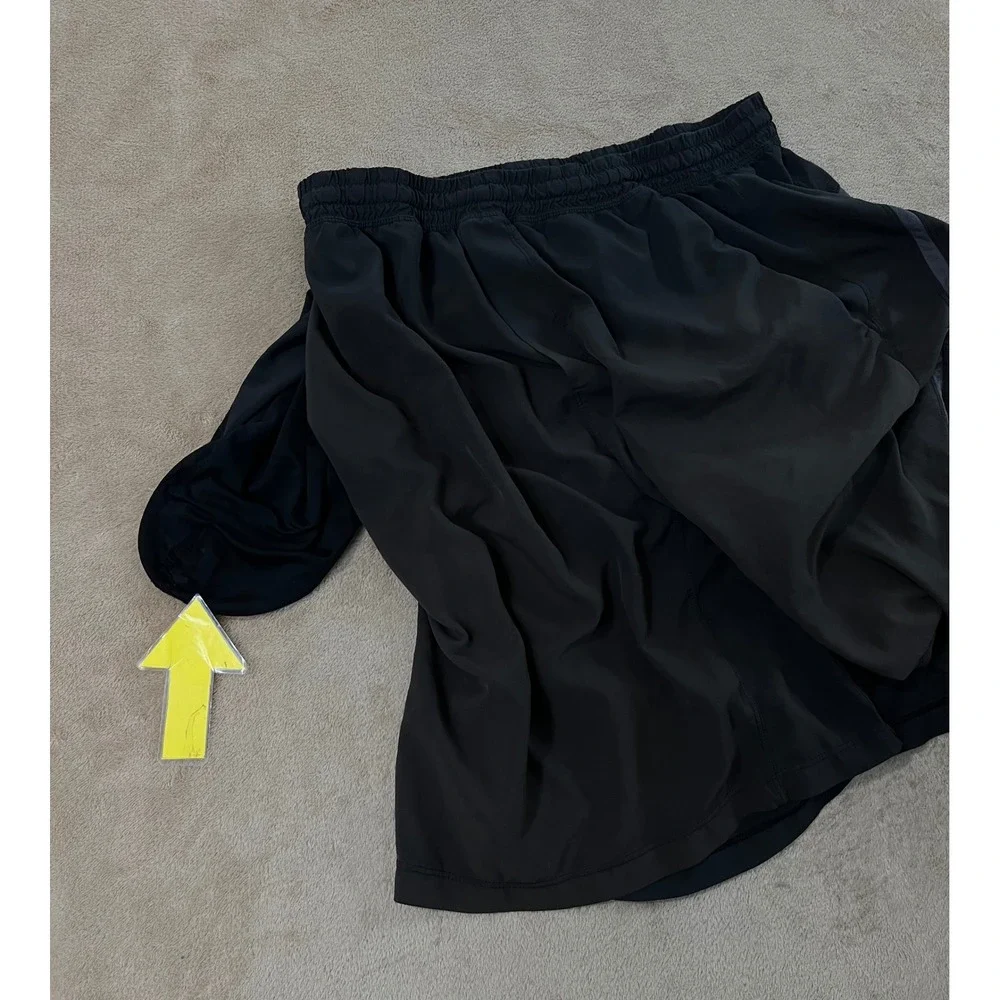 Lululemon Pace Breaker shorts Mens size‎ XL Black Athletic Running Training gym